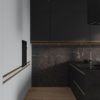 Кухня Брюгге с барной стойкой в стиле минимализм Кухня Брюгге с барной стойкой в стиле минимализм