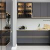 Угловая кухня Т640 в классическом стиле Угловая кухня Т640 в классическом стиле